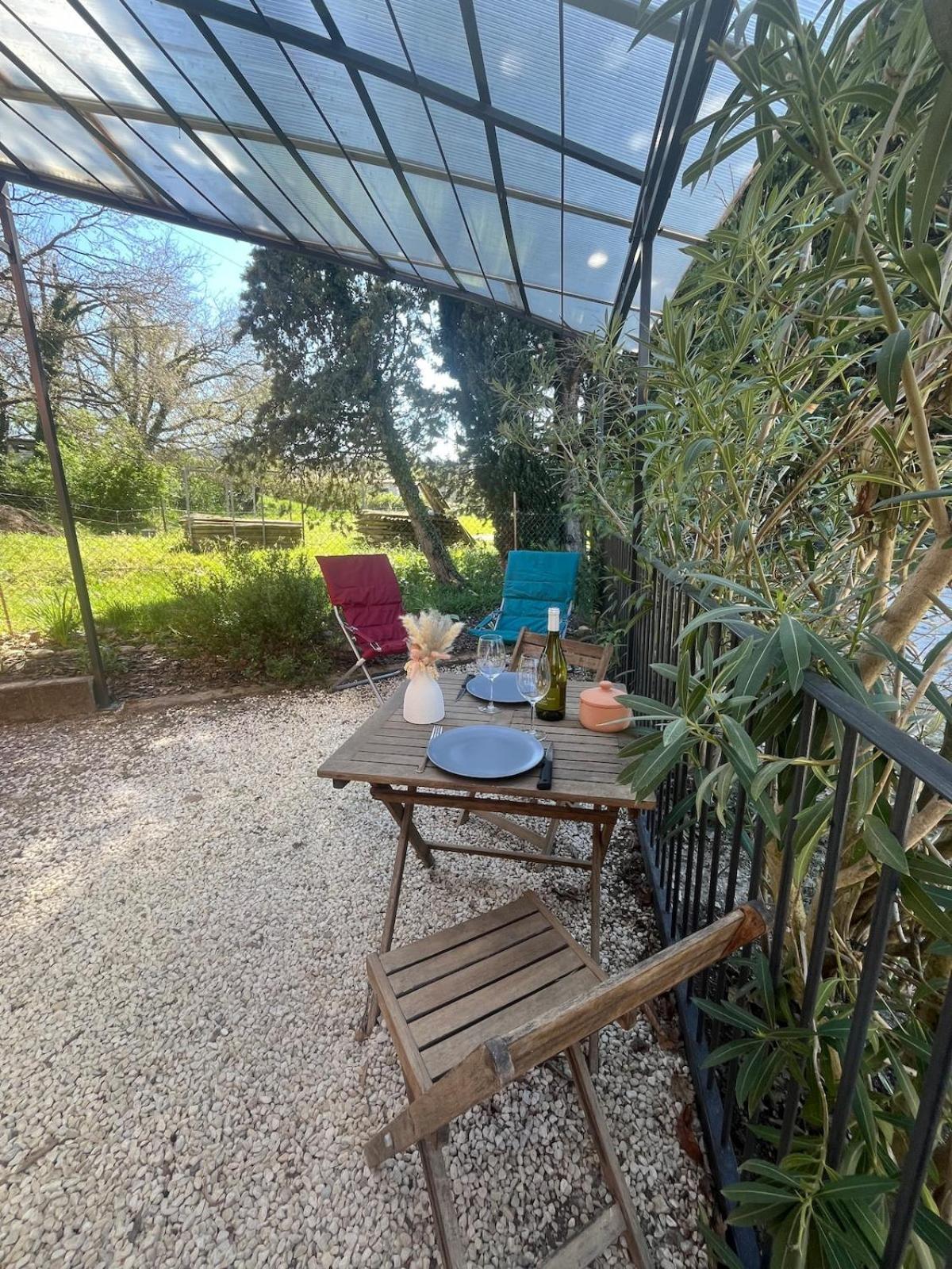 Studio Cosy Avec Climatisation Et Terrasse Malataverne Exterior foto