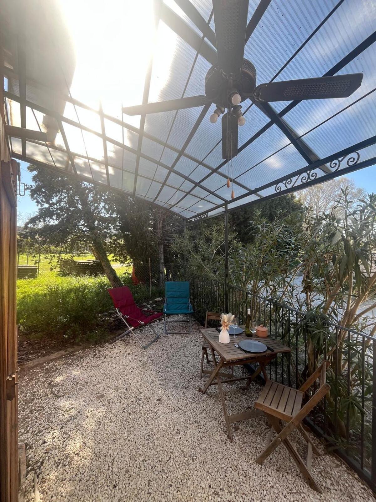 Studio Cosy Avec Climatisation Et Terrasse Malataverne Exterior foto